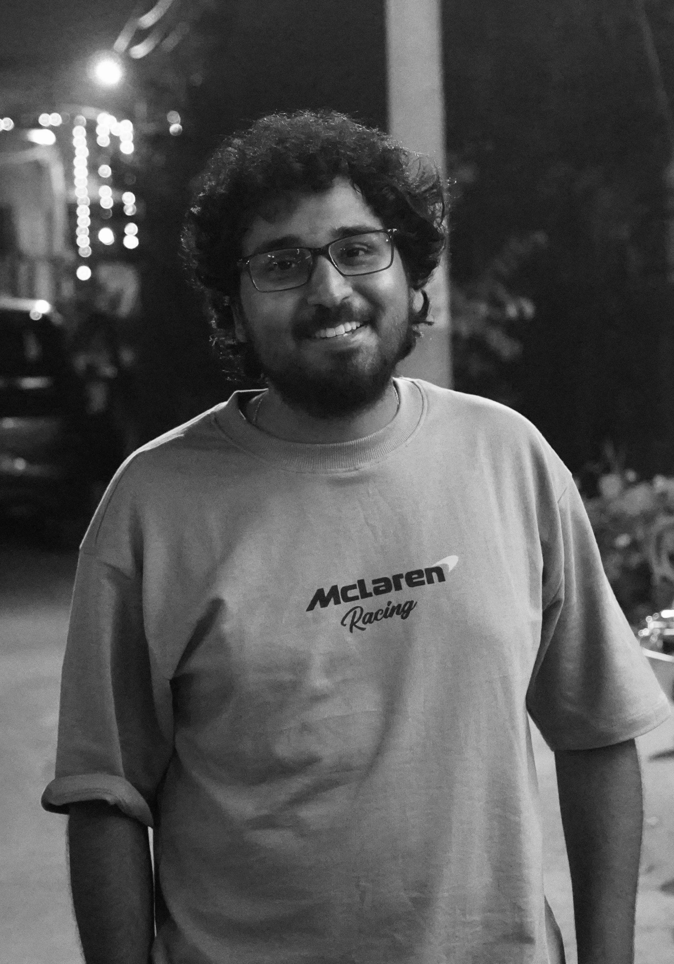 A portrait of Chirag Maheshwari